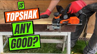 Trying TOPSHAK's 900w Electric Hand Planer: DEMO & REVIEW