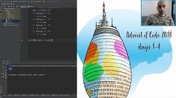Advent of Code 2016 - days 1-4 (Python)