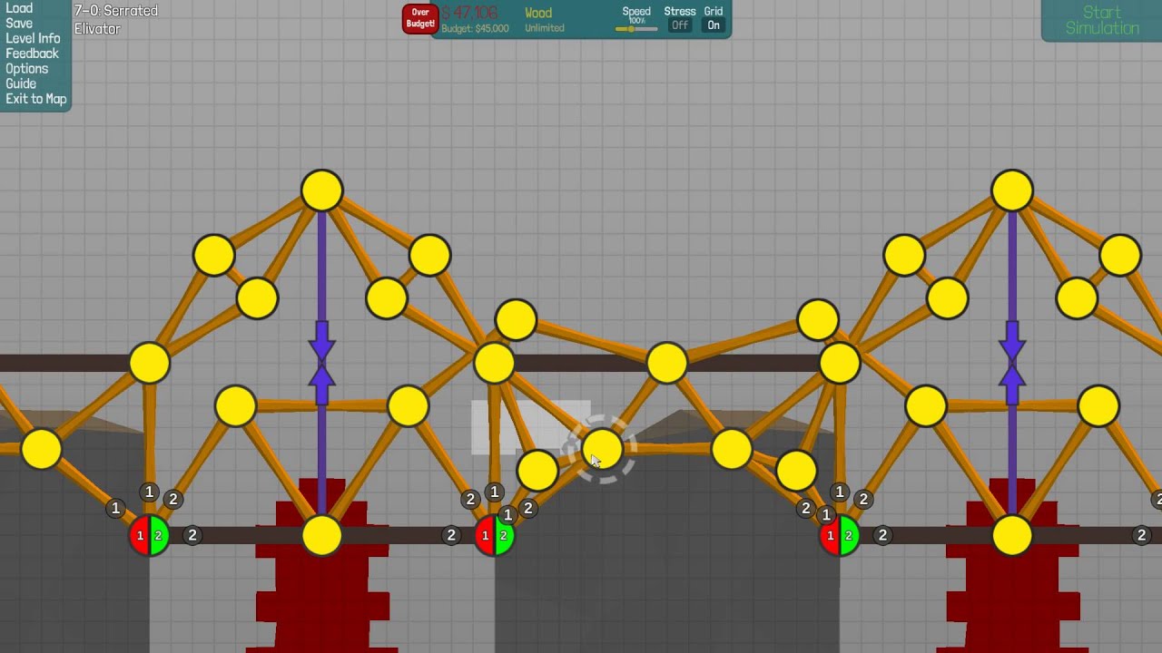 Poly Bridge - Workshop [Serrated Elevator] - YouTube