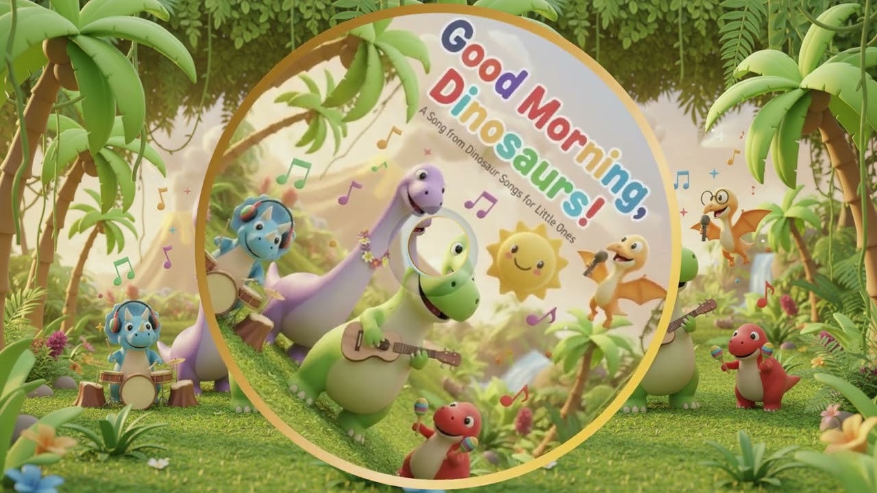 Good Morning, Dinosaur! 🌅🦖 | The Best Wake Up Song for Kids & Toddlers