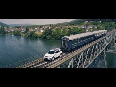 Discovery Sport traina un treno di 108 tonnellate in Svizzera