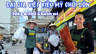 🟢Đại gia ở Mỹ ẩn danh chơi lớn mua 20kg heo quay_200 ổ bánh mì phát từ thiện