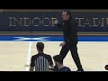 Classic coach k run after  a georgia tech player  devoe during game  because player talked shit  