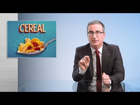 Video Cereal: Last Week Tonight with John Oliver (Web Exclusive)