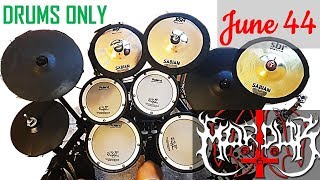 MARDUK June 44 DRUMS - black metal drumming