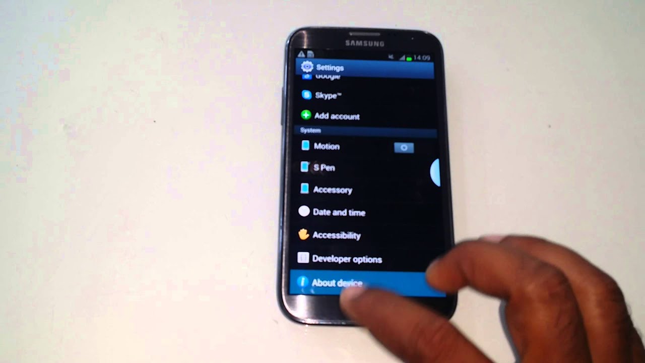 how to check galaxy note version how to check galaxy note version