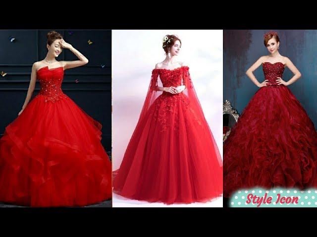 Ravishing Red Gowns For Brides Looking To Step-Up Their Wedding Wardrobe! |  Engagement gowns, Engagement dress for bride, Red wedding gowns