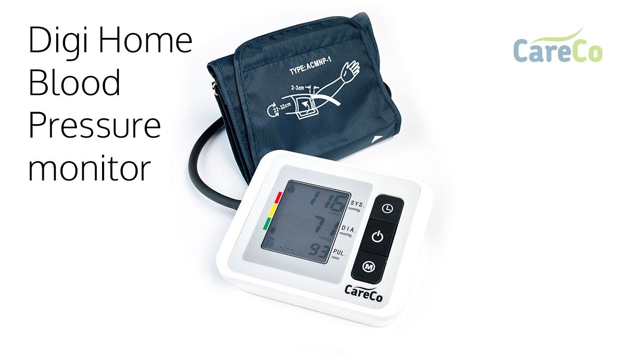 Digi Blood Pressure Monitor - YouTube