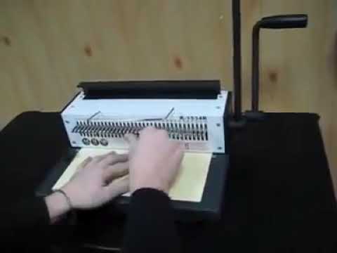 Переплетчик на металлическую пружину K1534, K1534R