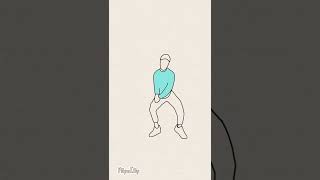 dance animation video | cool boy flipbook | Flipaclip | shorts