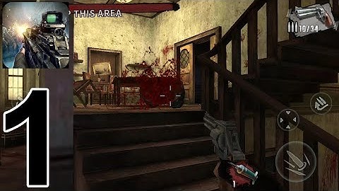 Zombie Frontier 3 - Gameplay walkthrough part 1 - Tutorial -(IOS,Android)