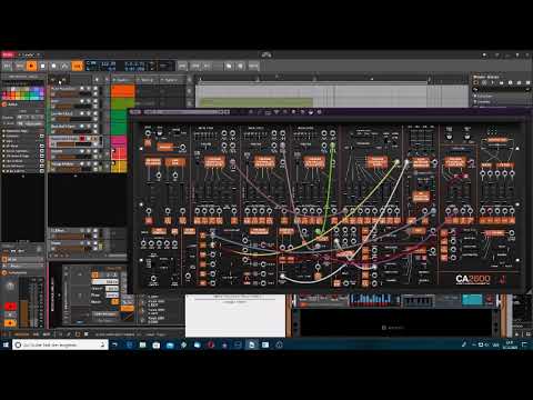 Voltage Modular CA 2600, Propellerheads Complex 1, Misfit-Drums, Bitwig Studio