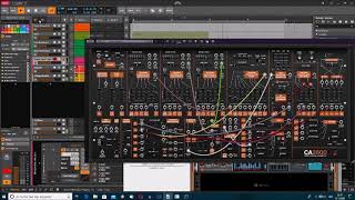 Voltage Modular CA 2600, Propellerheads Complex 1, Misfit-Drums, Bitwig Studio