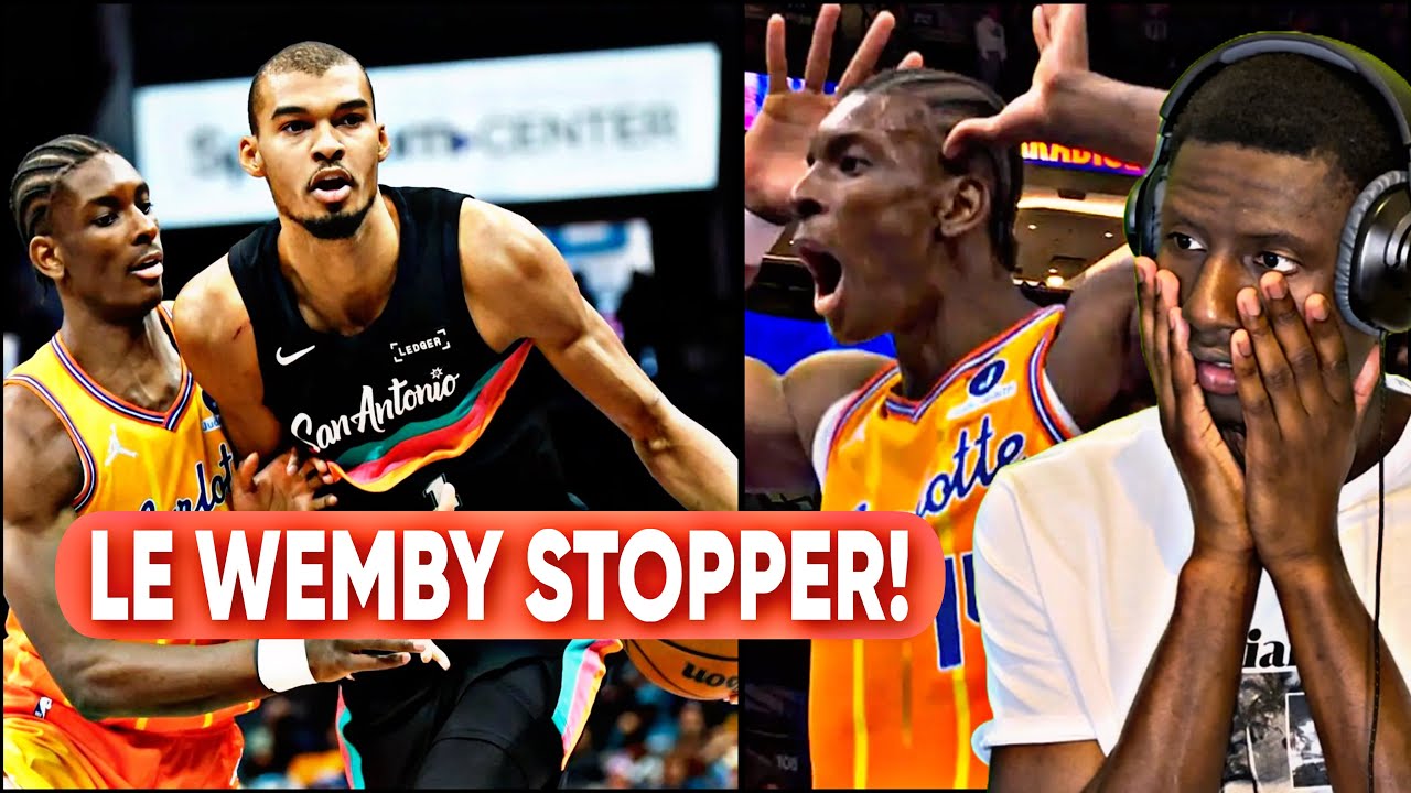 MOUSSA DIABATÉ DÉTRUIT WEMBY ! SPURS VS HORNETS 🔥