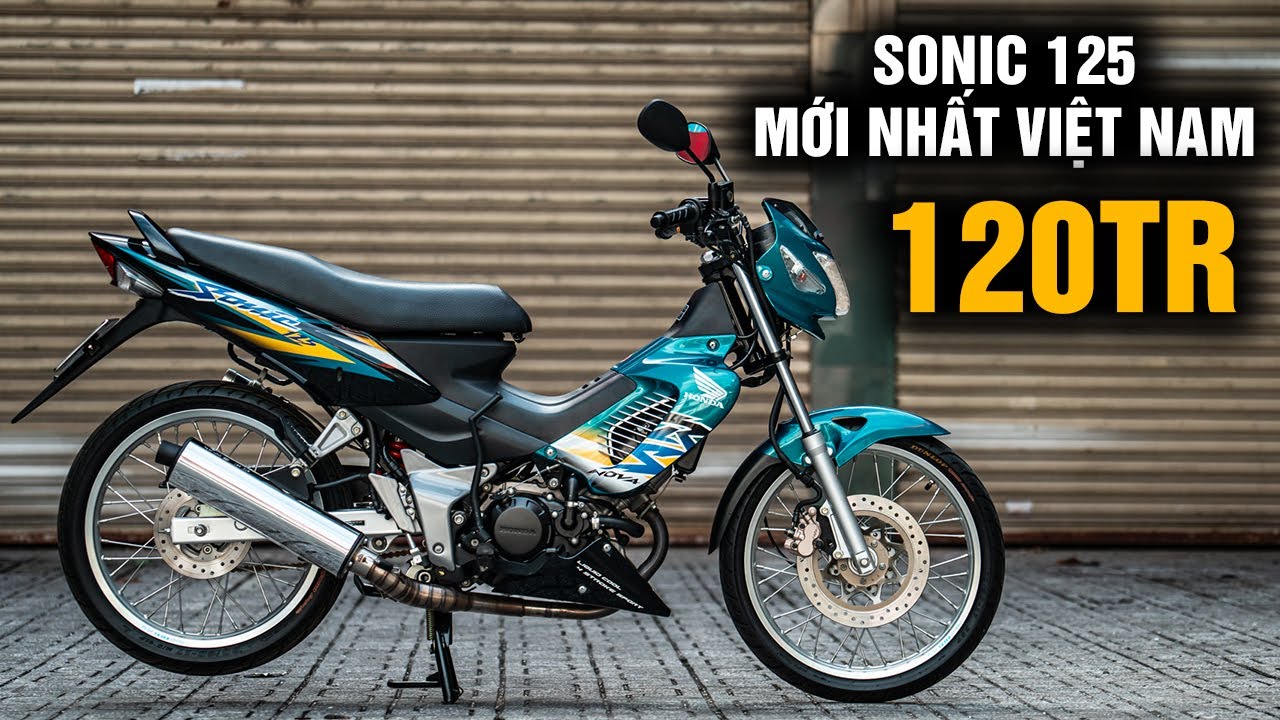 Xế nổ Honda Sonic 125 độ siêu xe drag tại Việt Nam