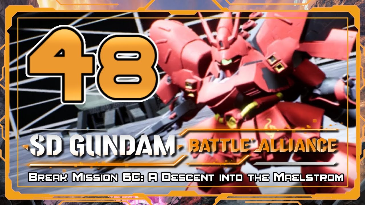 SD Gundam Battle Alliance - Walkthrough - Part 48: Break Mission 6C - A Descent into the Maelstrom