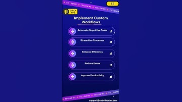 Tech Tip 56: 5 Custom Workflow Hacks for Peak Efficiency!