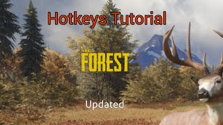 How To Use Hotkeys in The Forest