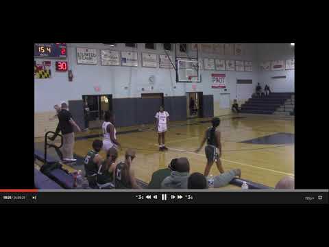 Lindsay Thweatt #24: st johns catholic prep VS Saint Paul School for Girls