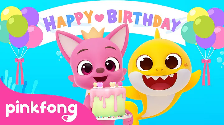 Happy Birthday, Pinkfong! | Baby Shark Happy Birthday Song for Kids | Pinkfong Official
