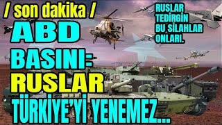 Abd Basininda Türki̇ye Ruslar Türklere Boyun Eğecek...