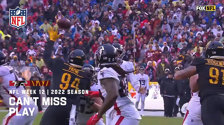 Commanders' Daron Payne causes clutch Interception!