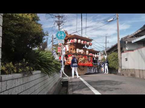 2016 撮って出し 信達四区連合曳き 牧野06