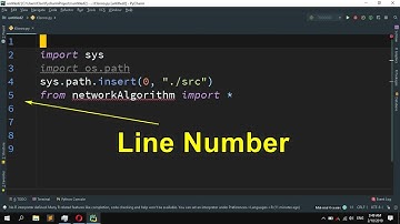 How to show Line Numbers in Pycharm