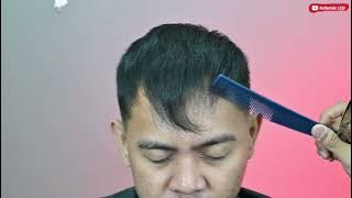 MUST SEE..!!!' Model yang cocok untuk Jidat lebar dan Rambut tipis - Barber Tutorial