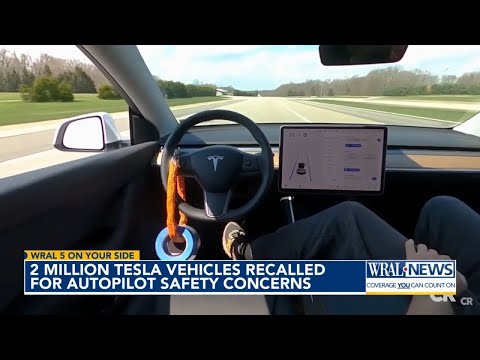 Tesla recalls nearly all vehicles sold in US to fix system that monitors drivers using Autopilot