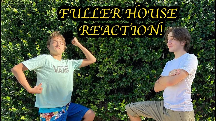 JACKSON AND MAX FULLER REACT TO THEIR FULLER HOUSE...
