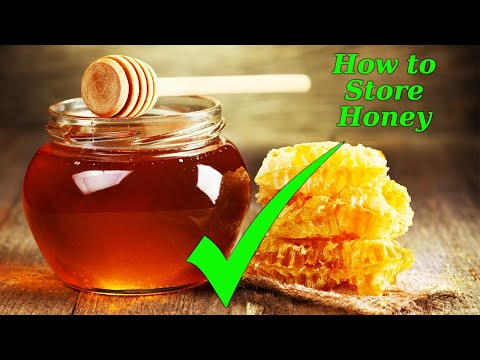 Video: Jak Uchovávat Med