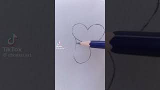 طريقة رسم ورده سهله?