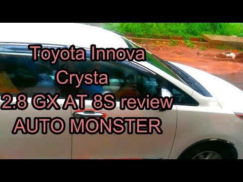 Toyota Innova Crysta 2 8 Gx At 8s Review Auto Monster