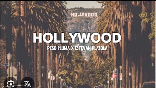 Hollywood - Peso Pluma x Esteban Plazola (Video Lyric Letra)
