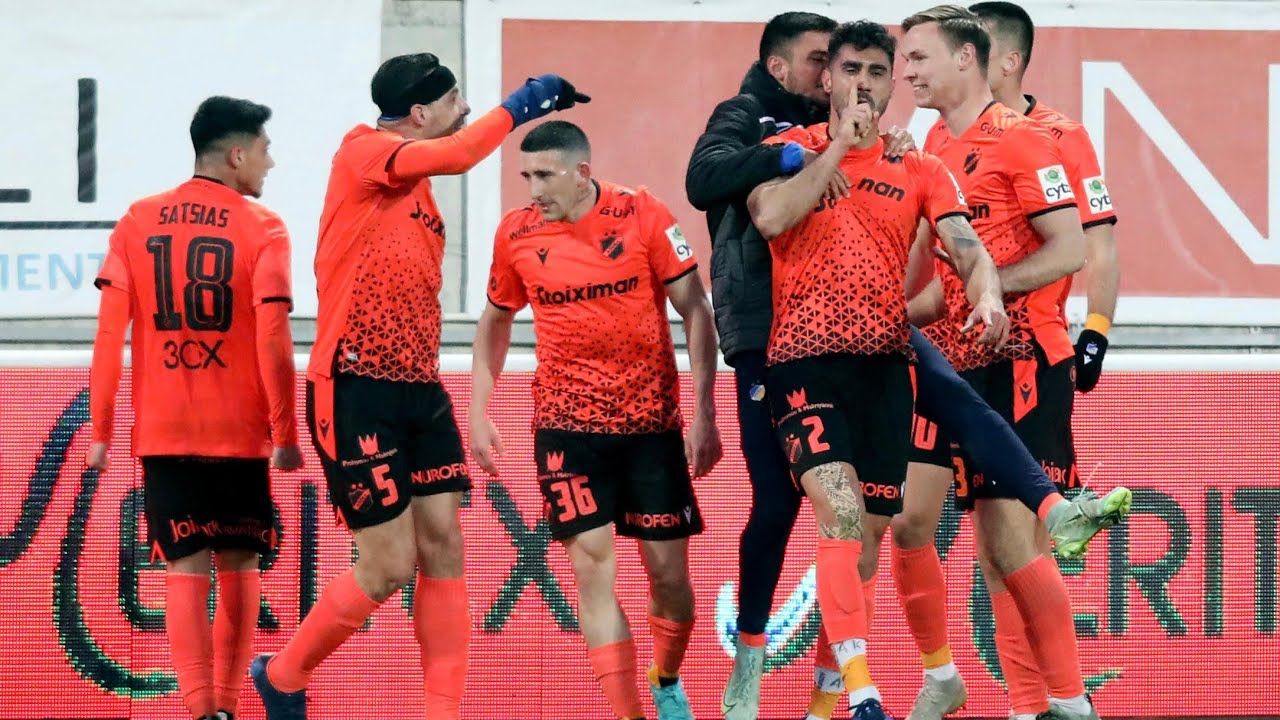 Στιγμιότυπα αγώνα ΑΕΚ Λ/κας 1-2 ΑΠΟΕΛ (Β' Φάση-2η Αγ/κή)