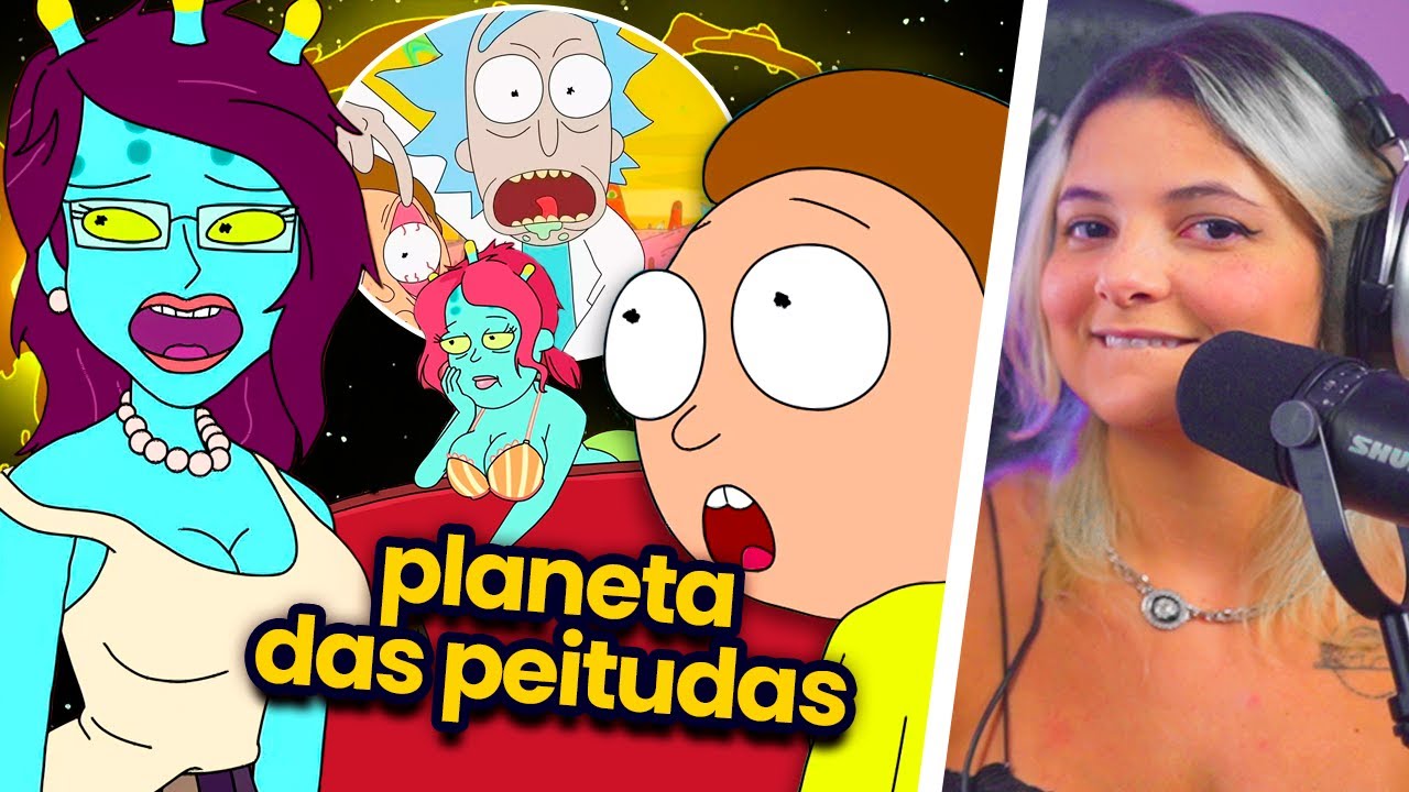 O dia que Morty descobriu algo melhor do que ficar com a ROBÔ INFLÁVEL