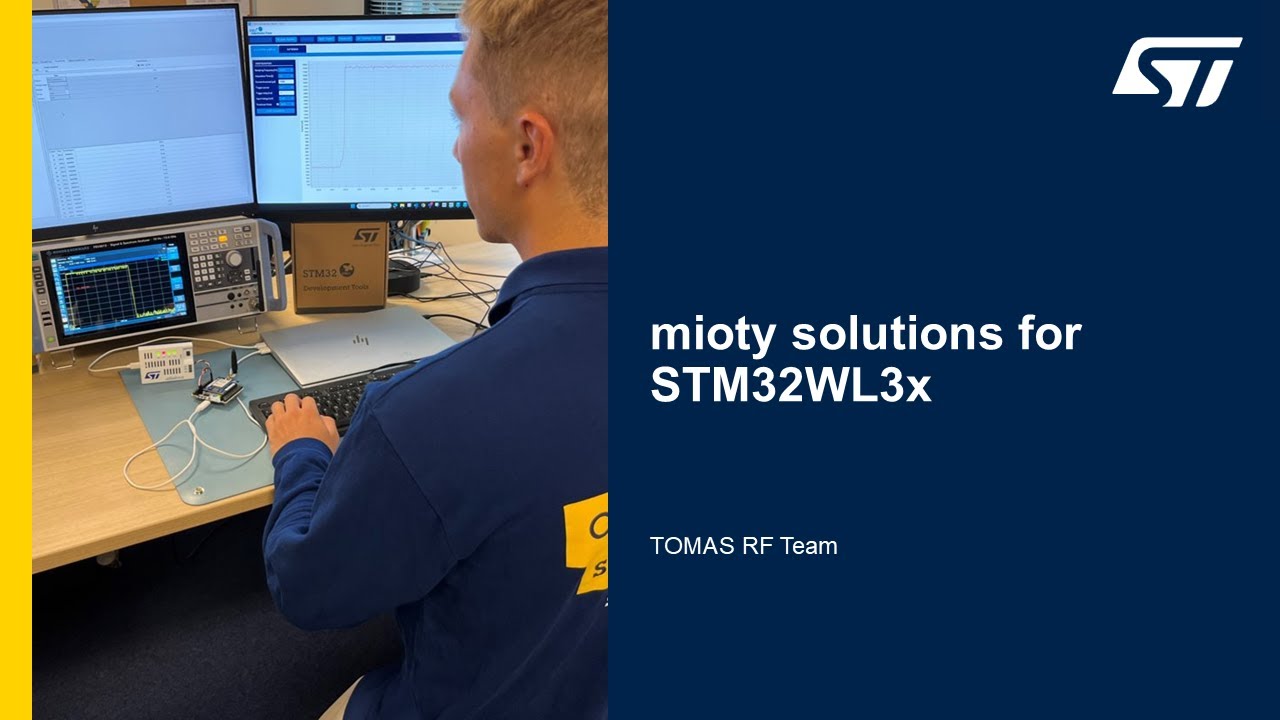 MOOC - Демо-семинар по STM32WL3 - 07 решений для STM32WL3x