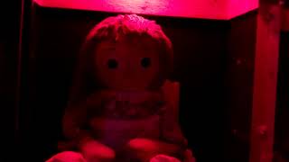 The doll that Kills! Annabelle Doll Raw Footage  Warren Annabelle Comes Home Conjuring Doll