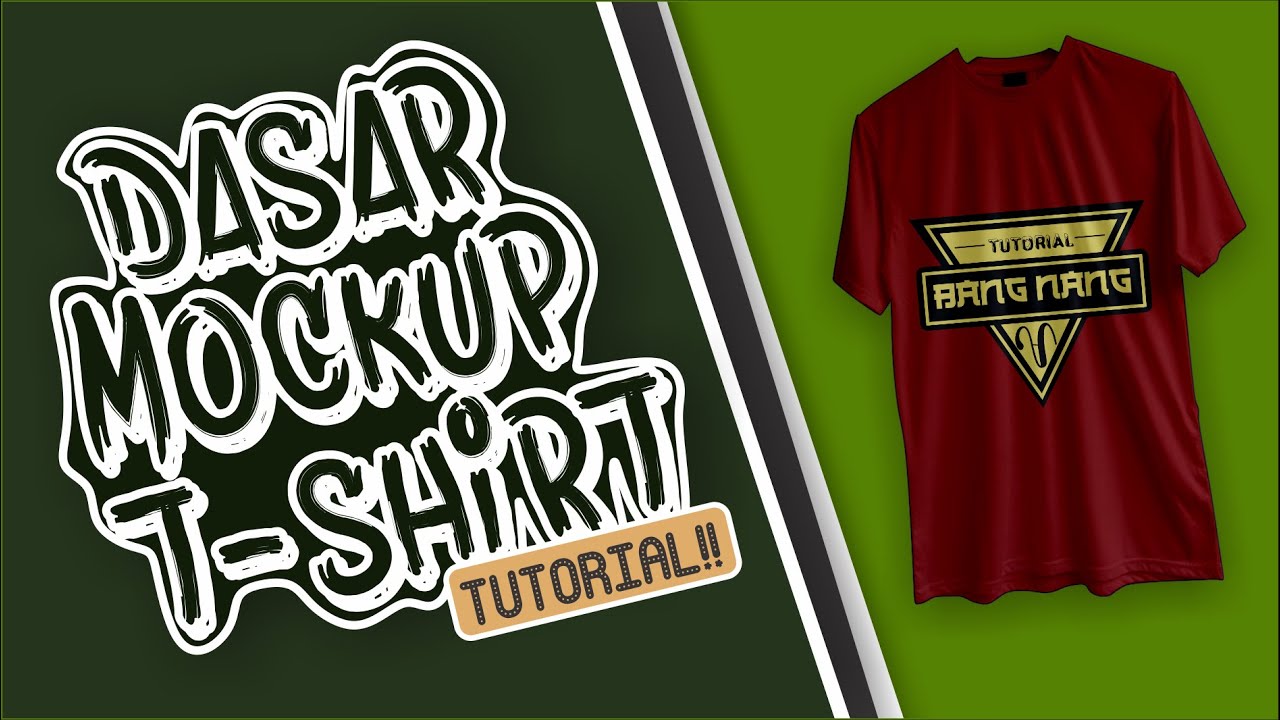 Download TUTORIAL!! mockup kaos/t-shirt di coreldrawx7. - YouTube