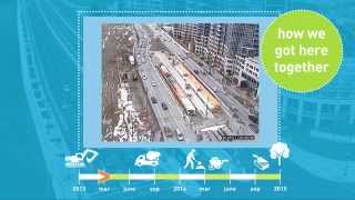 how we got here together: timelapse of the vivaNext Highway 7 East rapidway