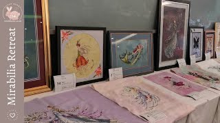 : Flosstube Extra. Mirabilia Retreat April 2023. So much amazing stitching! (& shopping )