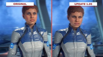Mass Effect: Andromeda - Original vs. Update 1.05