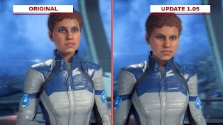 Mass Effect: Andromeda - Original vs. Update 1.05