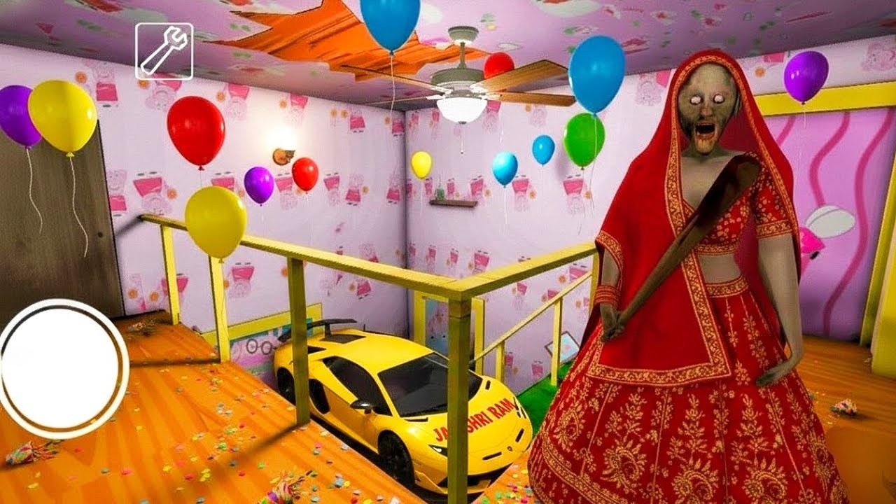 😀 Peppa Pig Granny Horror Game | Granny Ke Ghar Mein Luxury Lamborghini!