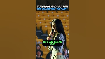 IVE Yujin gaf een fan de DEATH STARE hiervoor...