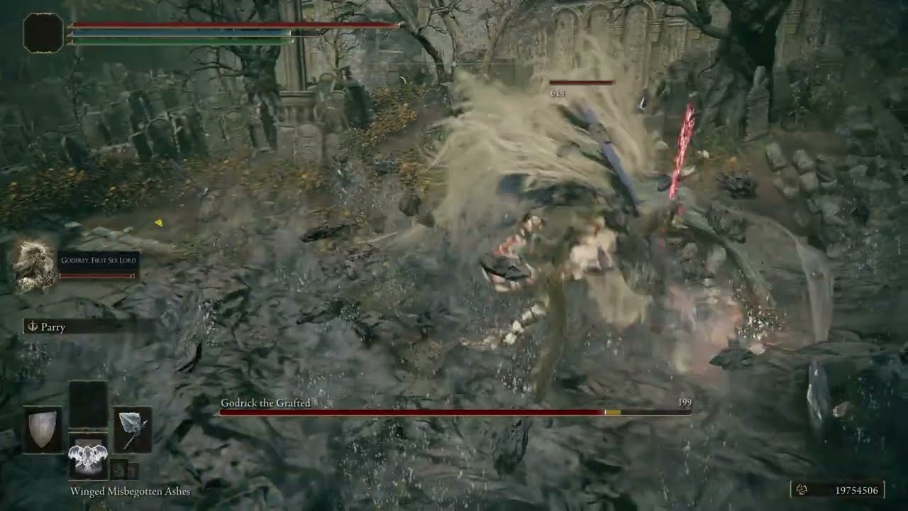 Godfrey vs Godrick the Grafted (Elden Ring)