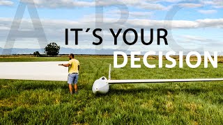It´s Your Decision! | final glide in rain