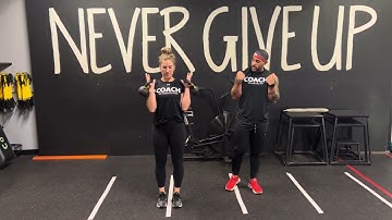 Kettlebell: Bicep Curl Overhead Press