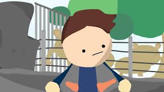 me at the zoo but i animated it in 1 hour